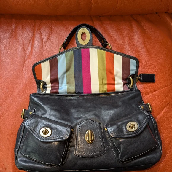 Legacy Leigh Bag 11128 with Striped Interior 65th Anniversary edition! - Picture 2 of 9
